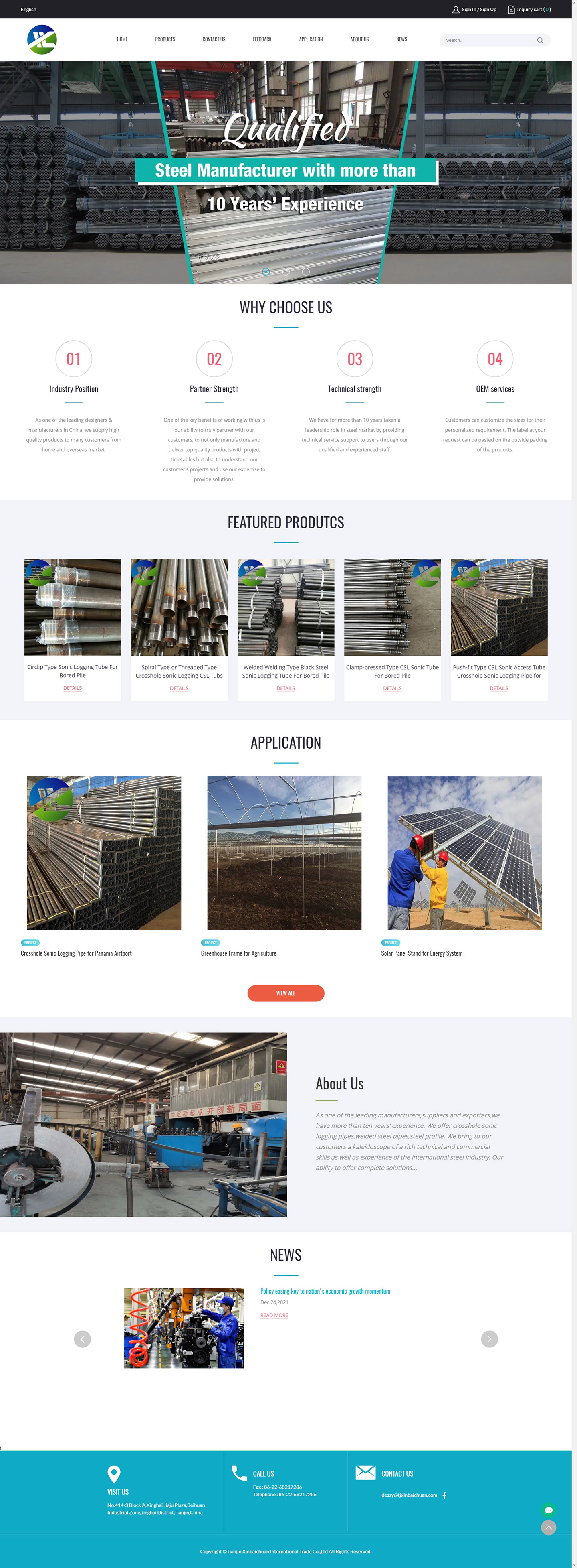 Tianjin Xinbaichuan International Trade Co.,Ltd