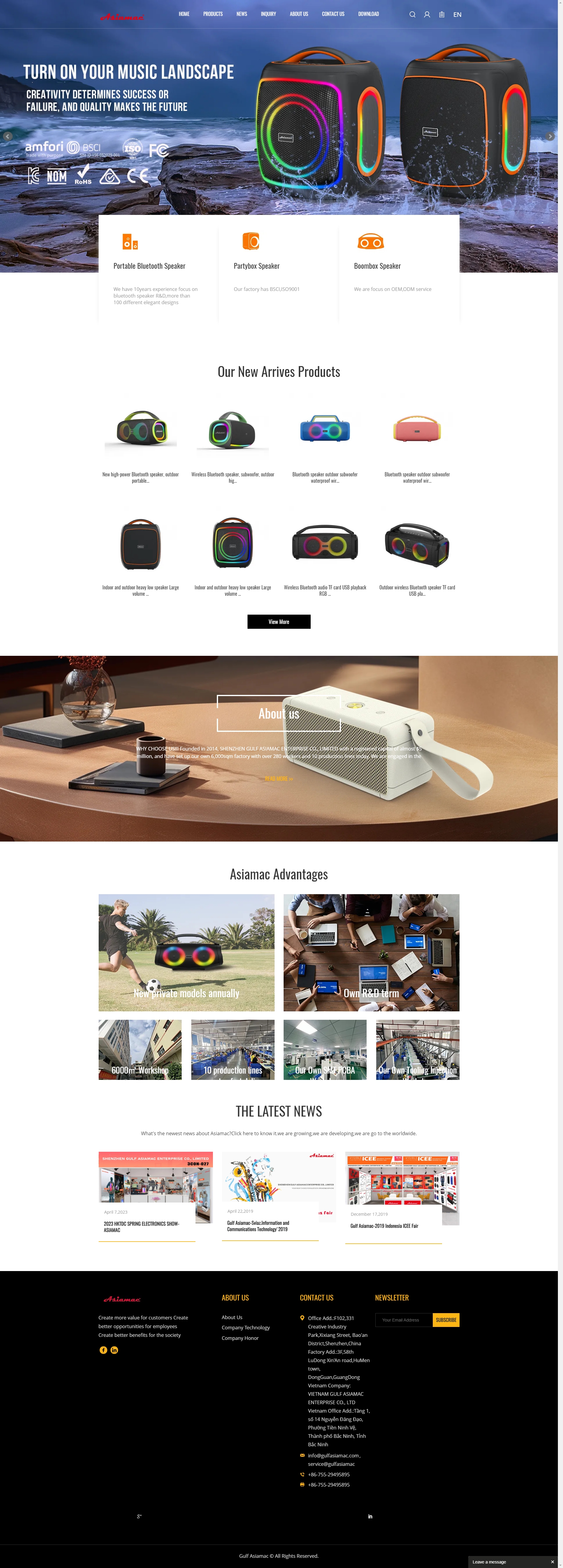 SHENZHEN GULF ASIAMAC ENTERPRISE CO., LIMITED